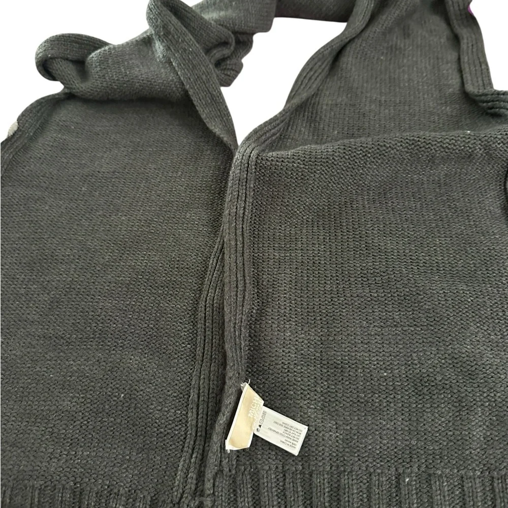 Michael Kors ribbed sweater Scarf Gray with Studs